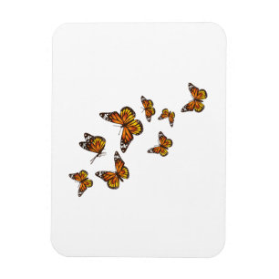 Magnet Flexible Papillons Volants - Jardinier Amateur de Papillons