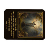 Magnet Flexible Pâques Résurrection Religieuse (Horizontal)