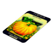 Magnet Flexible Paquet de semences Citrouille vintage - Aimant (Côté Gauche)
