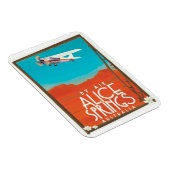 Magnet Flexible Par Avion - Alice Springs Australie (Côté Droit)