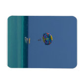 Magnet Flexible Parachute ascensionnel coloré (Horizontal)