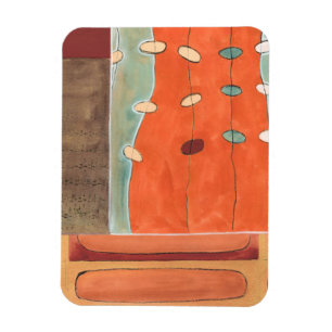 Magnet Flexible Parade Abstraite des oeufs par Erica J Vess