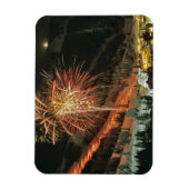 Magnet Flexible Parade aux feux d'artifice en hiver (Vertical)