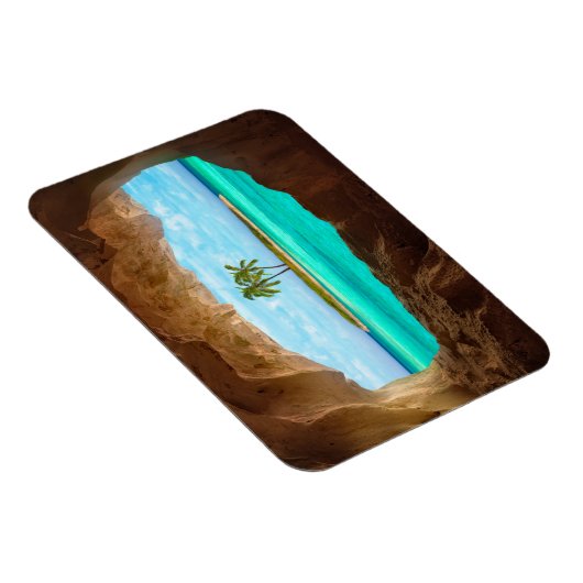 Magnet Flexible Paradis dans les Caraïbes (Côté Droit)