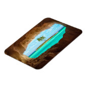 Magnet Flexible Paradis dans les Caraïbes (Côté Gauche)