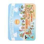 Magnet Flexible Paradise de la plage de Californie du Sud (Vertical)