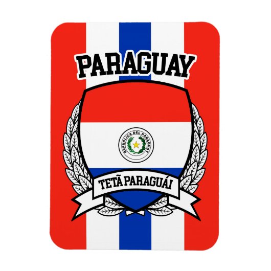 Magnet Flexible Paraguay (Vertical)