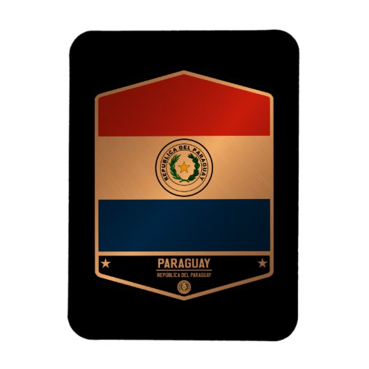 Magnet Flexible Paraguay (Vertical)