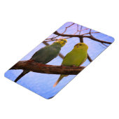 Magnet Flexible Parakeet Couple (Côté Gauche)