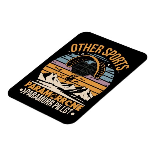 Magnet Flexible Paramotor Pilot Paramotoring (Côté Gauche)