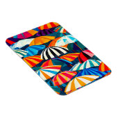 Magnet Flexible Parapluie Abstrait Rainbow Beach (Côté Droit)