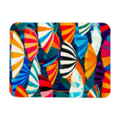 Magnet Flexible Parapluie Abstrait Rainbow Beach (Horizontal)