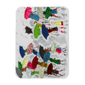 Magnet Flexible Parapluies (Vertical)