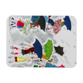 Magnet Flexible Parapluies (Horizontal)