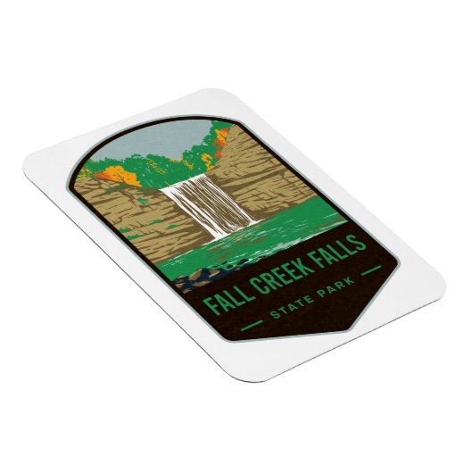 Magnet Flexible Parc d'état de Fall Creek Falls (Côté Droit)