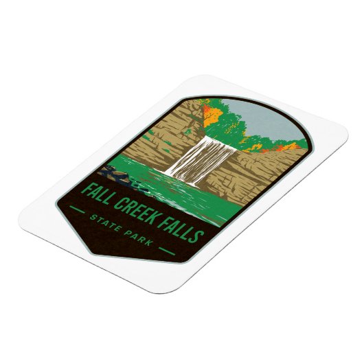 Magnet Flexible Parc d'état de Fall Creek Falls (Côté Gauche)