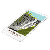 Magnet Flexible Parc d'état de Tettegouche Minnesota Vintage (Côté Gauche)