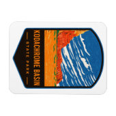 Magnet Flexible Parc d'État du Bassin de Kodachrome (Horizontal)