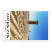 Magnet Flexible Parc d'état du Cap Henlopen Aquarelle Delaware (Horizontal)