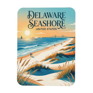 Magnet Flexible Parc d'État du littoral du Delaware