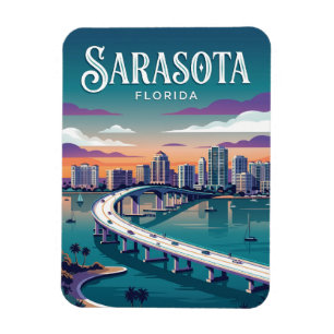 Magnet Flexible Parc du front de baie de Sarasota USA