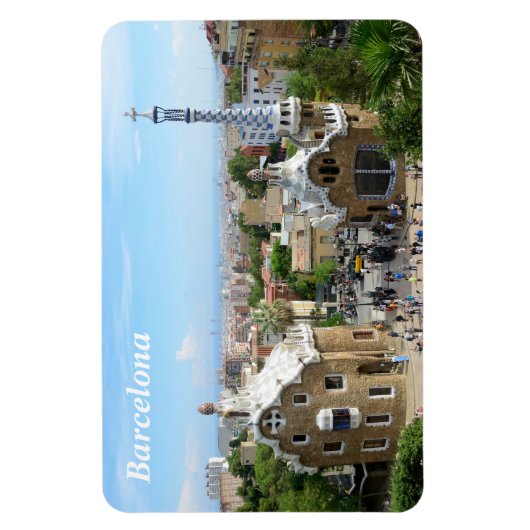 Magnet Flexible Parc Guell, Barcelone (Vertical)