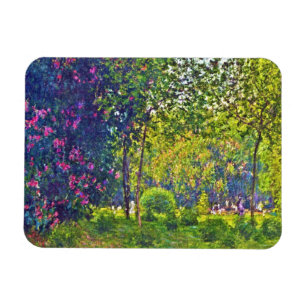 Magnet Flexible Parc Monceau Claude Monet