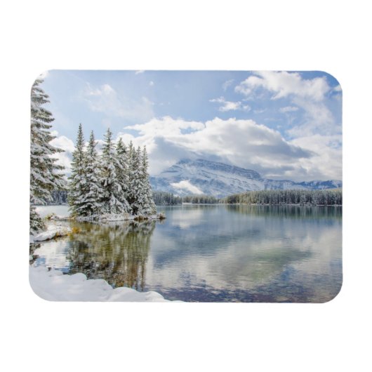 Magnet Flexible Parc national Banff en hiver (Horizontal)