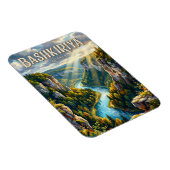 Magnet Flexible Parc national de Bachkirie Russie (Côté Droit)