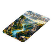 Magnet Flexible Parc national de Bachkirie Russie (Côté Gauche)