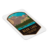 Magnet Flexible Parc national de Bear Lake Rocky Mountain (Côté Droit)