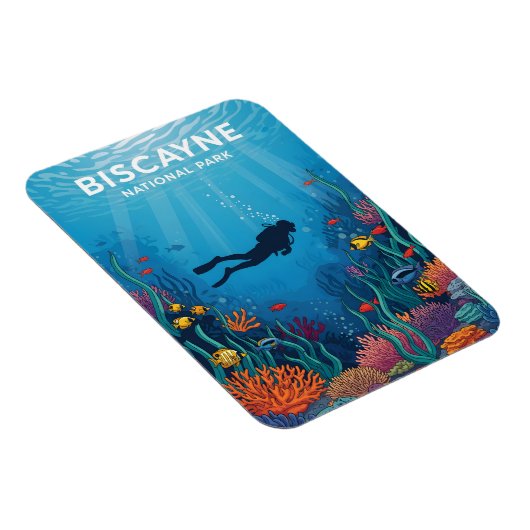 Magnet Flexible Parc national de Biscayne (Côté Droit)