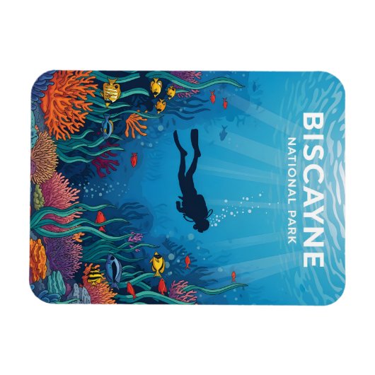 Magnet Flexible Parc national de Biscayne (Horizontal)