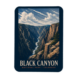 Magnet Flexible Parc national de Black Canyon of the Gunnison Mode