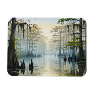Magnet Flexible Parc national de Congaree Misty Caroline du Sud