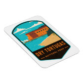 Magnet Flexible Parc national de Dry Tortugas (Côté Droit)