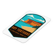 Magnet Flexible Parc national de Dry Tortugas (Côté Gauche)