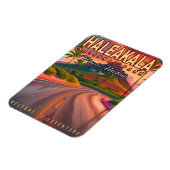 Magnet Flexible Parc national de Haleakala Maui Road Volcano Vinta (Côté Gauche)