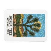Magnet Flexible Parc national de Joshua Tree Californie (Horizontal)