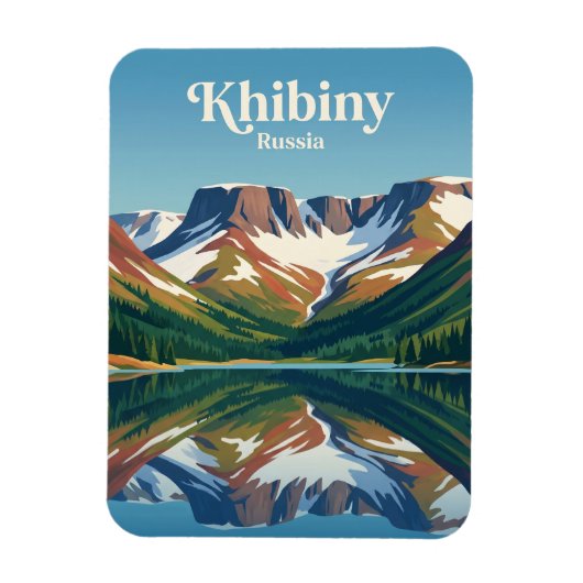 Magnet Flexible Parc national de Khibiny Russie (Vertical)