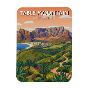 Magnet Flexible Parc national de la Montagne de la Table Afrique d