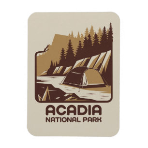 Magnet Flexible Parc national de l'Acadie Aventure Camping
