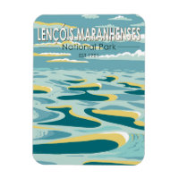 Parc national de Lencois Maranhenses Brésil Vintag