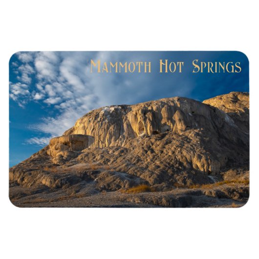 Magnet Flexible Parc national de Mound Spring Yellowstone (Horizontal)