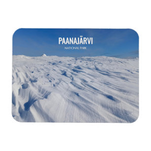 Magnet Flexible Parc national de Paanajarvi Paysage hivernal ennei