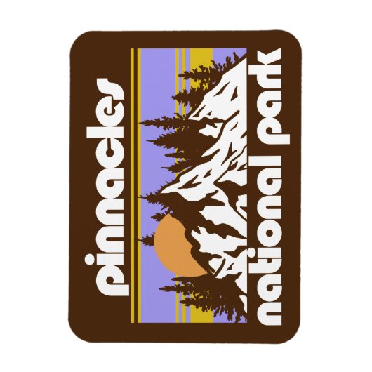 Magnet Flexible Parc national de Pinnacles (Vertical)