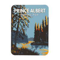 Parc national de Prince Albert Canada Vintage Voya