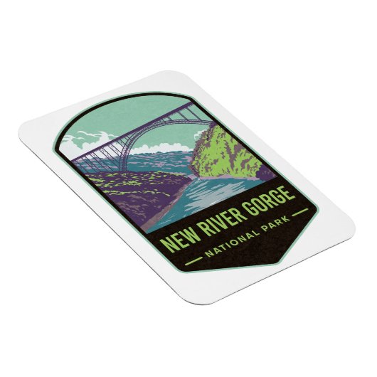 Magnet Flexible Parc national de River Gorge (Côté Droit)