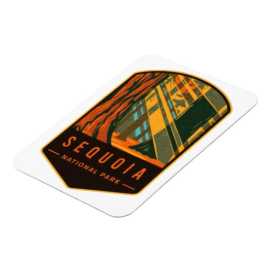 Magnet Flexible Parc national de Sequoia (Côté Gauche)