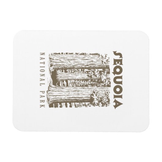 Magnet Flexible Parc national de Sequoia (Horizontal)